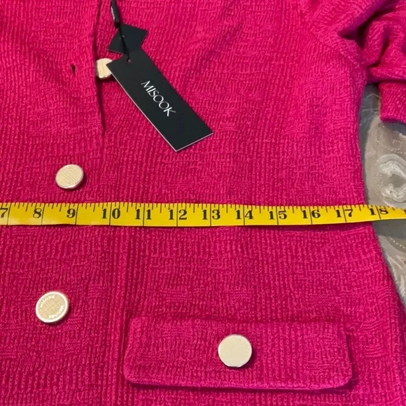 MISOOK Elegant pink Women's Dress Size M - Picture 9 of 13